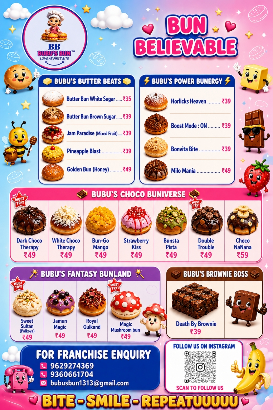 Handcrafted Buns
